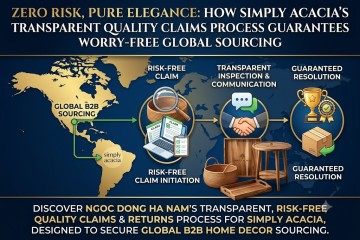 Zero Risk, Pure Elegance: How Simply Acacia Transparent Quality Claims Process Guarantees Worry-Free Global Sourcing